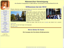 Tablet Screenshot of mcv-web.de